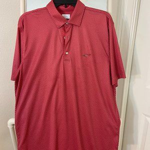 Greg Norman Mens Collared Golf Shirt Size Large